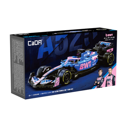 CaDA 1:24 Mini Cars - 1:24 BWT Alpine F1 Team A525 Racing Cars - 300 pcs - C55024W