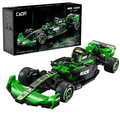 CaDA 1:24 Mini Cars - KICK Sauber F1 Team C44 (2024) - 314 pcs - C55032W