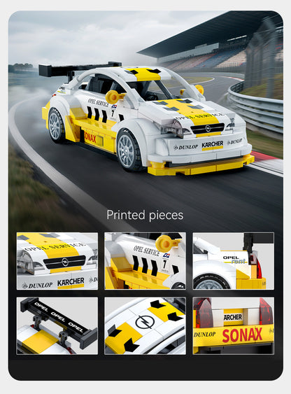 CaDA 1/24 Mini Cars - 1:24 Opel Astra V8 Coupé - 305 pcs C55036W