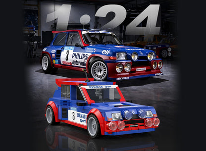 CaDA 1:24 Mini Cars - 1:24 Renault 5 Maxi Turbo - 308 pcs - C55038W