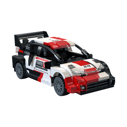 CaDA 1/24 Mini Cars - 1:24 Toyota GR Yaris Rally 1 Car - 317 pcs C55039W