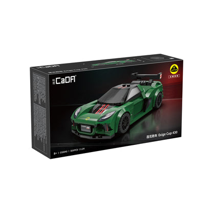CaDA 1:24 Mini Cars - 1:24 Lotus Exige Cup 430 Cars - 319 pcs - C55043W