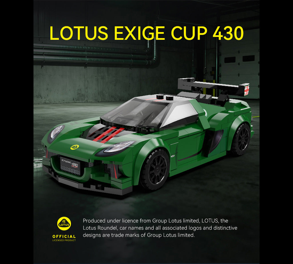 CaDA 1:24 Mini Cars - 1:24 Lotus Exige Cup 430 Cars - 319 pcs - C55043W