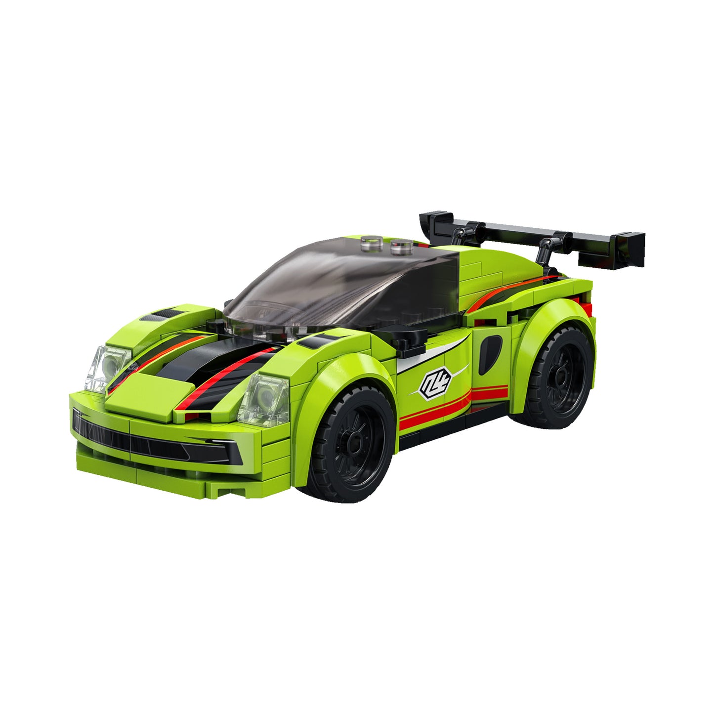 CaDA 1:32 Cars - Emerald Shadow Sprint Racing Cars - 158 pcs - C55061W