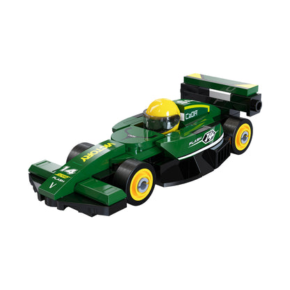 CaDA 1:48 Mini Cars - Mini Green Circuit Racing Cars - 70 pcs - C55105W