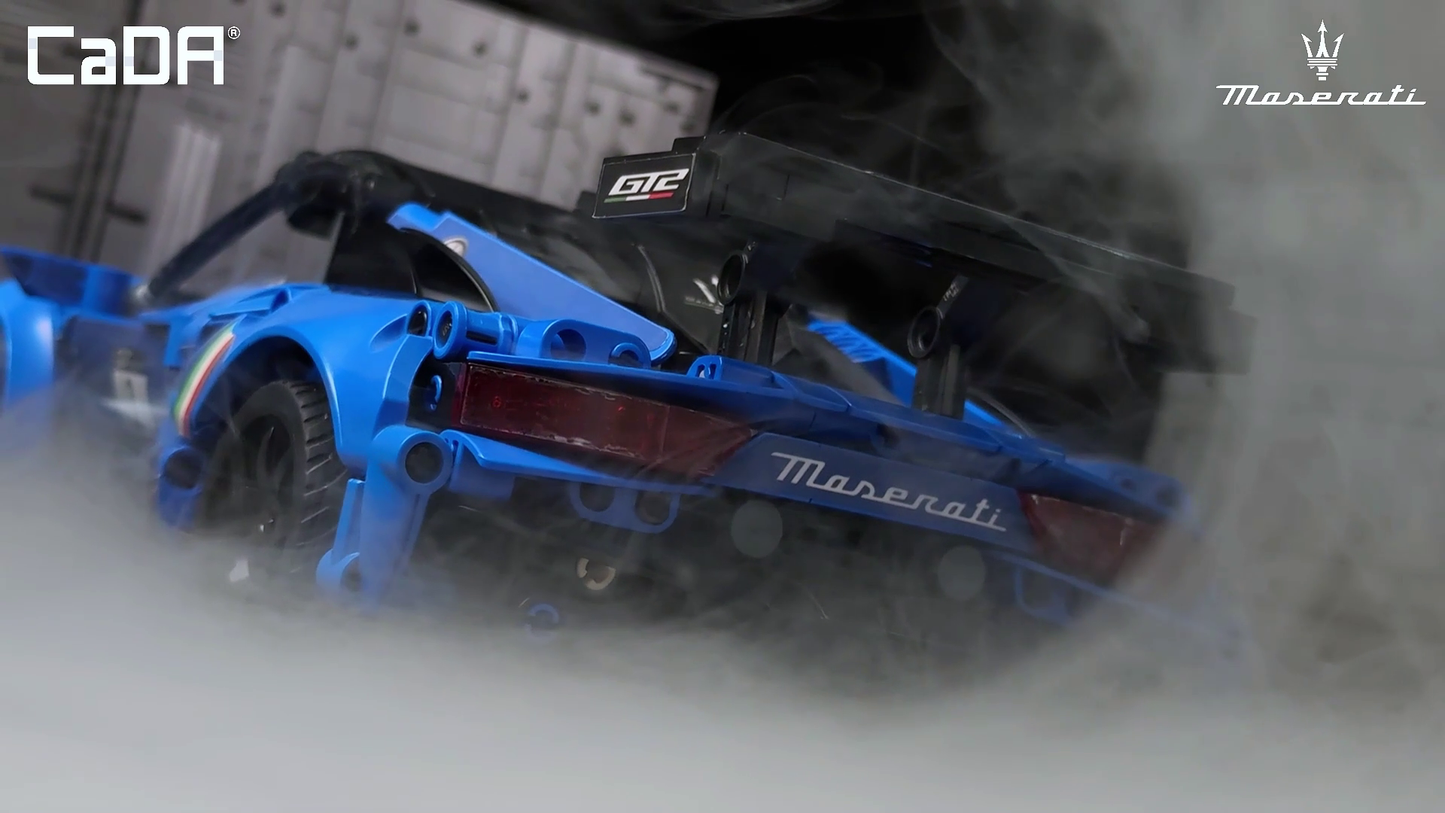 CaDA 1/10 Cars - 1:14 Maserati MC20 GT2 Race Car - 549 pcs C57013W