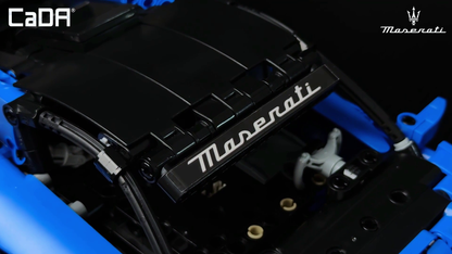 CaDA 1/10 Cars - 1:14 Maserati MC20 GT2 Race Car - 549 pcs C57013W