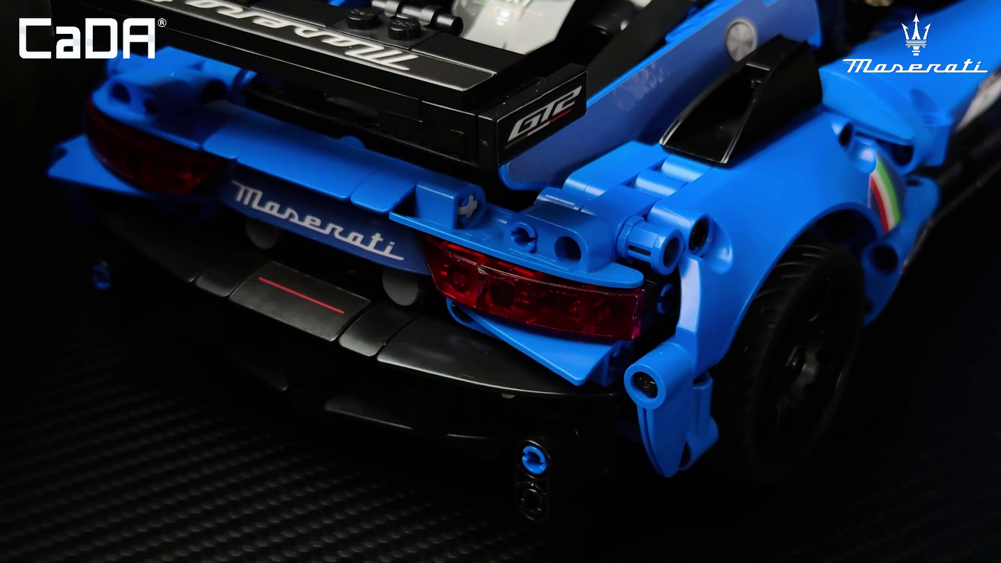 CaDA 1/10 Cars - 1:14 Maserati MC20 GT2 Race Car - 549 pcs C57013W