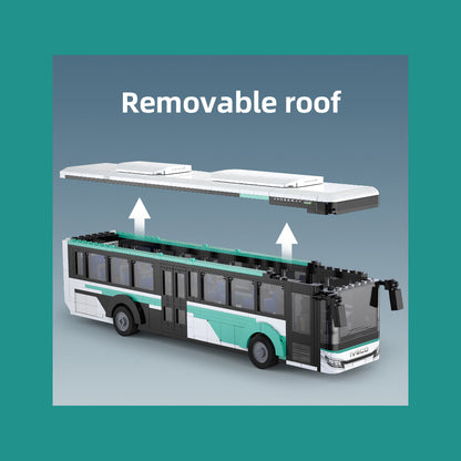 CaDA Farm Series - 1:43 Iveco Crossway Bus - 832 pcs - C59007W