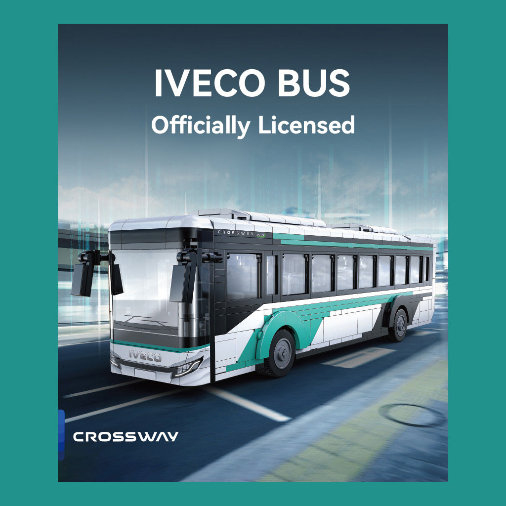 CaDA Farm Series - 1:43 Iveco Crossway Bus - 832 pcs - C59007W