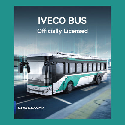 CaDA Farm Series - 1:43 Iveco Crossway Bus - 832 pcs - C59007W