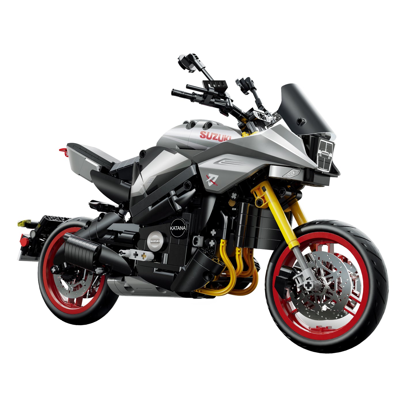 CaDA Bikes - 1:6 Suzuki Katana Motorbike - 1104 pcs - C59021W