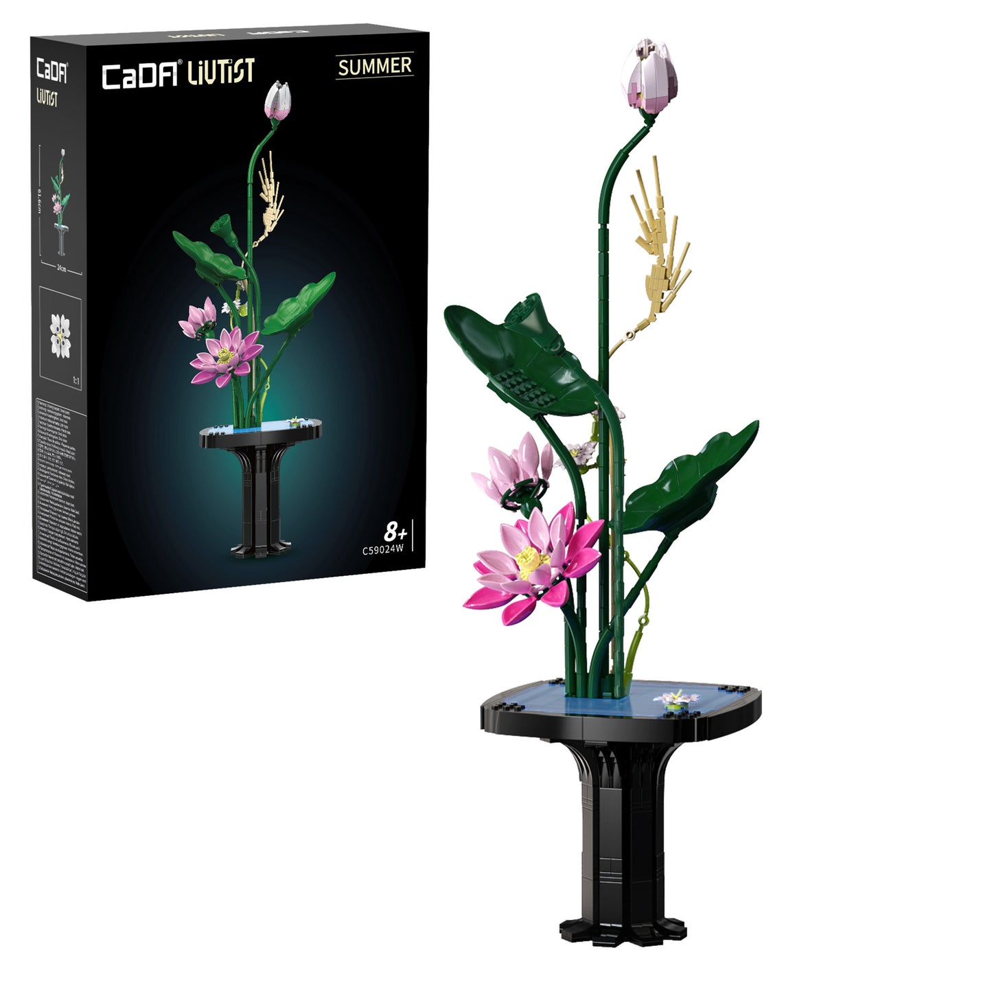 CaDA Creative - Oriental Floral Art: Summer - 751 pcs - C59024W