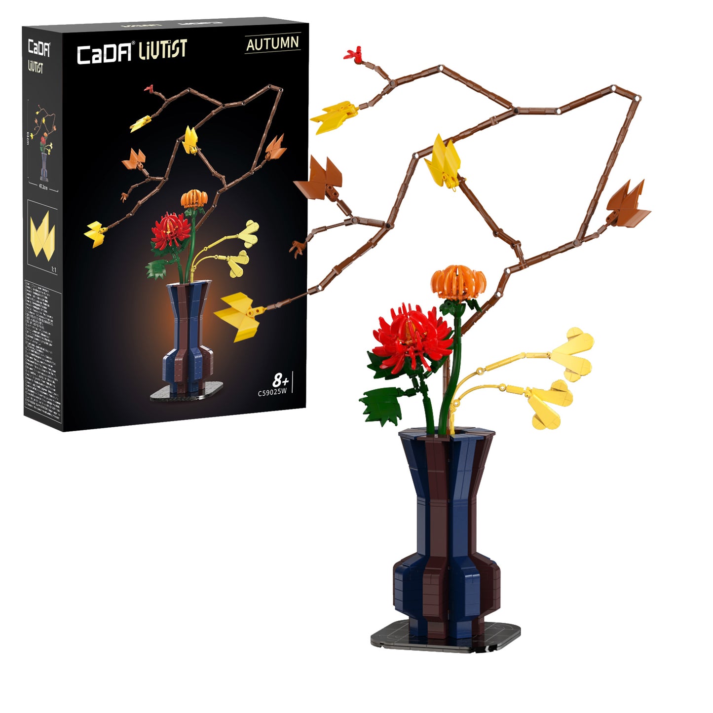 CaDA Creative - Oriental Floral Art: Autumn - 795 pcs - C59025W