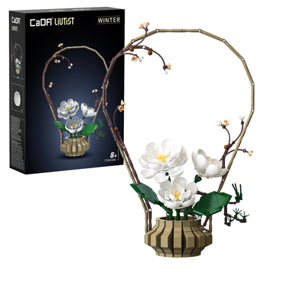CaDA Creative - Oriental Floral Art: Winter - 990 pcs - C59026W