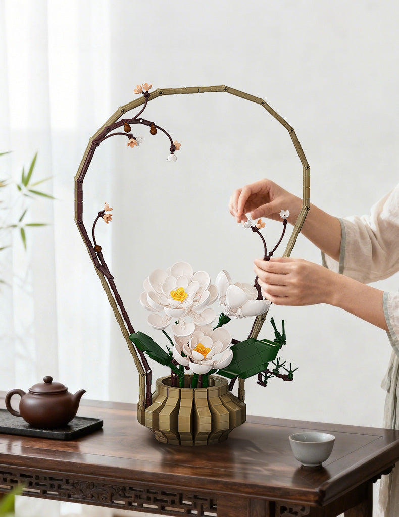 CaDA Creative - Oriental Floral Art: Winter - 990 pcs - C59026W