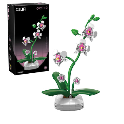 CaDA Creative - Orchid Building Block Planter - 237 pcs C59028W