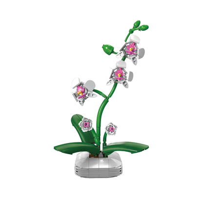 CaDA Creative - Orchid Building Block Planter - 237 pcs C59028W
