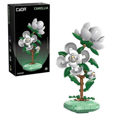 CaDA Creative - Camellia Building Block Planter - 301 pcs C59029W