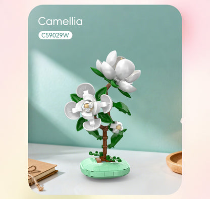 CaDA Creative - Camellia Building Block Planter - 301 pcs C59029W