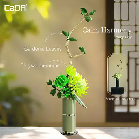 CaDA Oriental Floral Art Calm Harmony C59035W