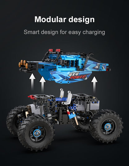 CaDA 1:10 Cars - Monster Climbing Truck - 699 pcs - C61008W