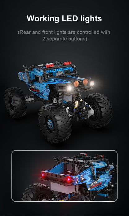 CaDA 1:10 Cars - Monster Climbing Truck - 699 pcs - C61008W