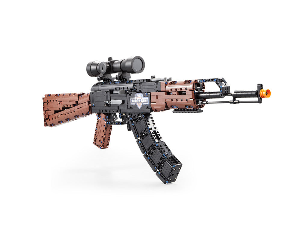 CaDA Gun Series - AK-47 Assault Rifle Brick Model Gun - 738 pcs - C61009W