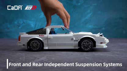 CaDA Initial D Series - Initial D Mazda FC35 RX-7 - 1552 pcs - C61022W