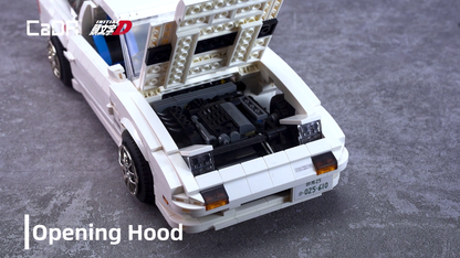 CaDA Initial D Series - Initial D Mazda FC35 RX-7 - 1552 pcs - C61022W