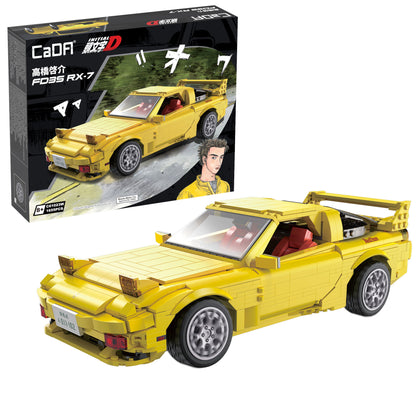 CaDA Initial D Series - Initial D Mazda FD35 RX-7 - 1655 pcs - C61023W