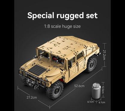 CaDA Military Series - 1:8 HUMVCaDA - 3935 pcs - C61036W