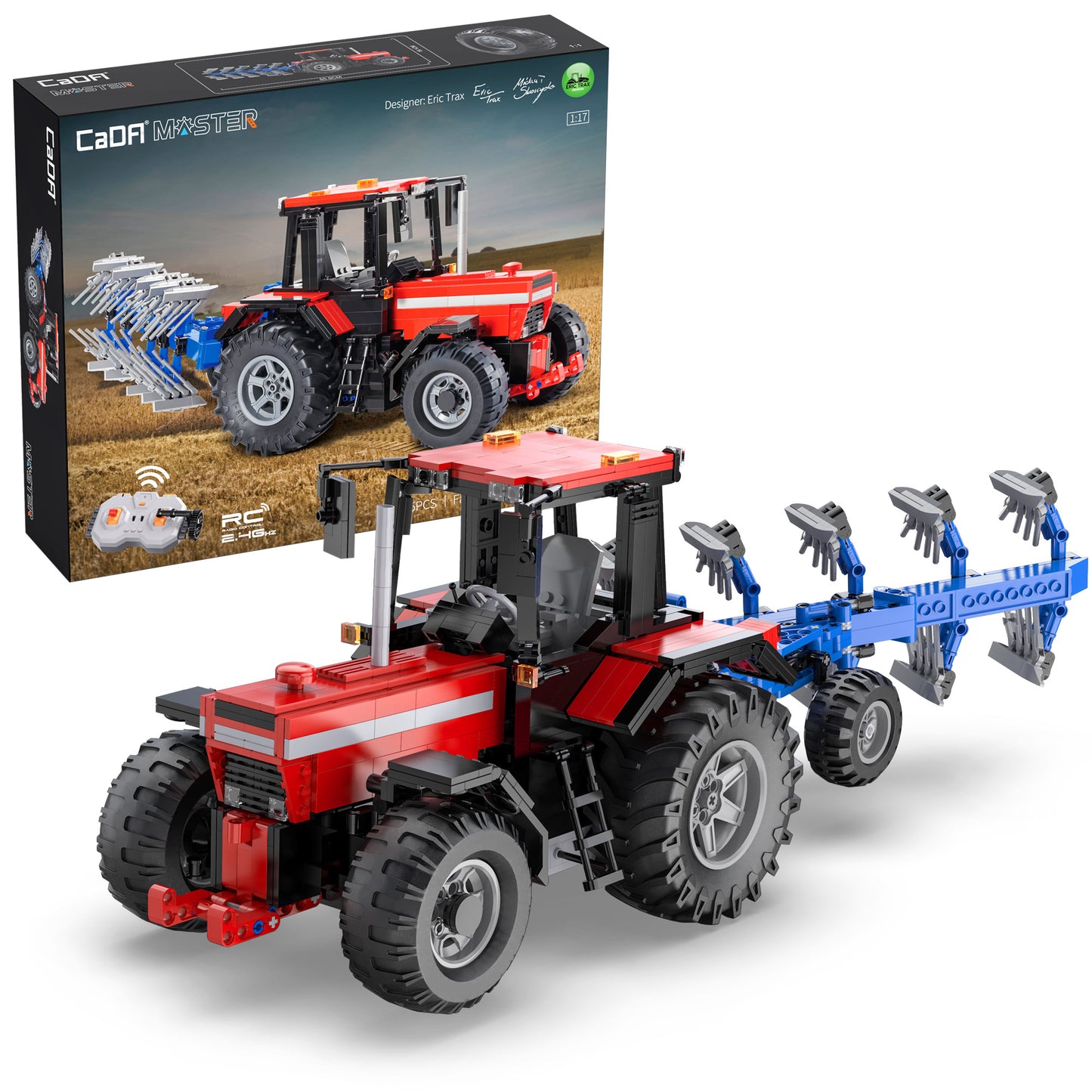 CaDA Master Series - Multi-Function Farm Tractor - 1675 pcs - C61052W