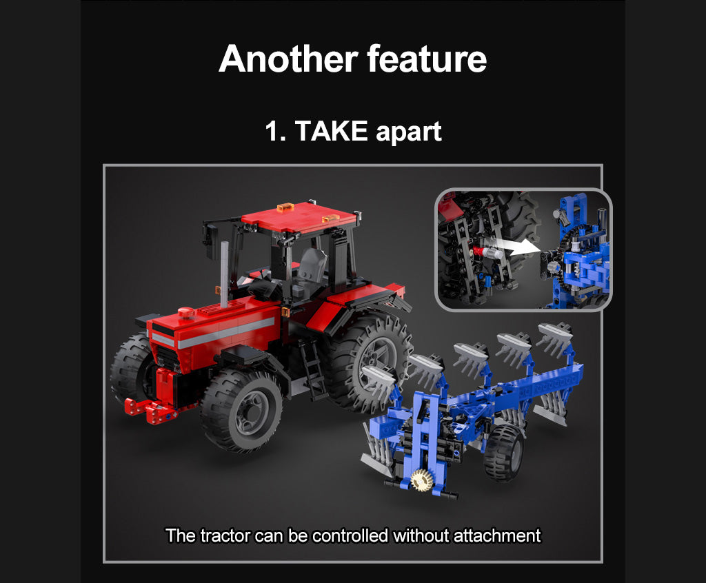 CaDA Master Series - Multi-Function Farm Tractor - 1675 pcs - C61052W