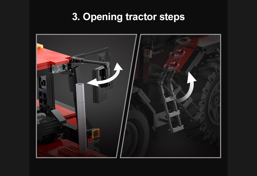 CaDA Master Series - Multi-Function Farm Tractor - 1675 pcs - C61052W