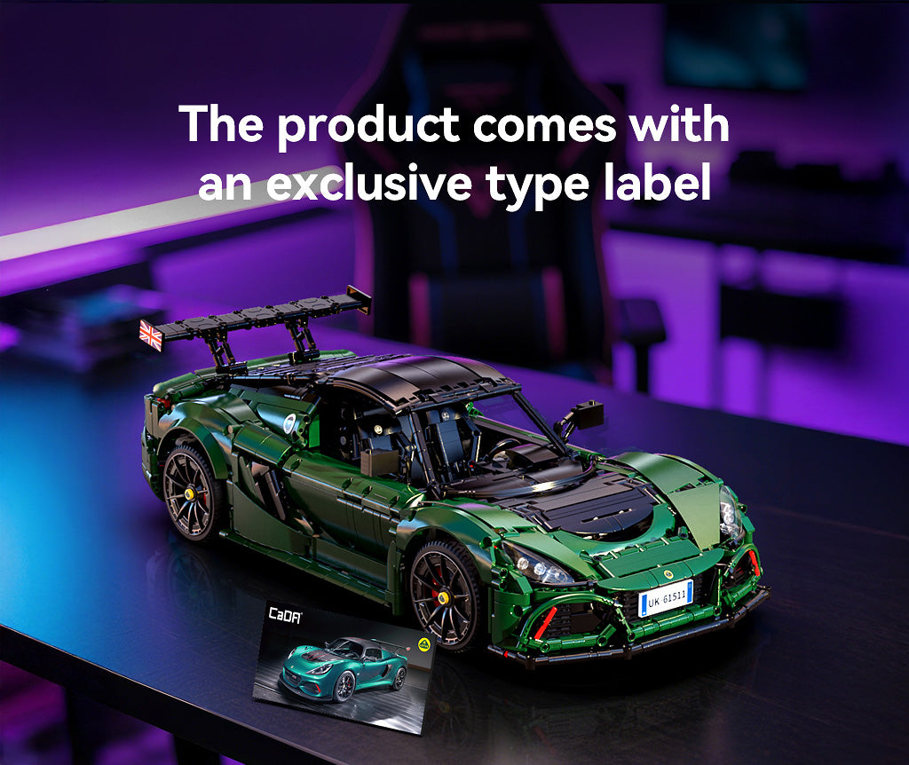 CaDA 1:8 Cars - 1:8 Lotus Exige Cup 430 Cars - 3730 pcs - C61511W