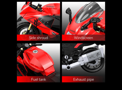 CaDA Bikes - 1:12 Suzuki Hayabusa Motorbike - 299 pcs - C62051W
