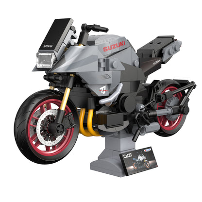 CaDA Bikes - 1:12 Suzuki Katana Motorbike - 310 pcs - C62052W