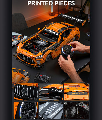 CaDA 1:8 Cars - 1:8 Mercedes-AMG GT3 - 5466 pcs - C64008W
