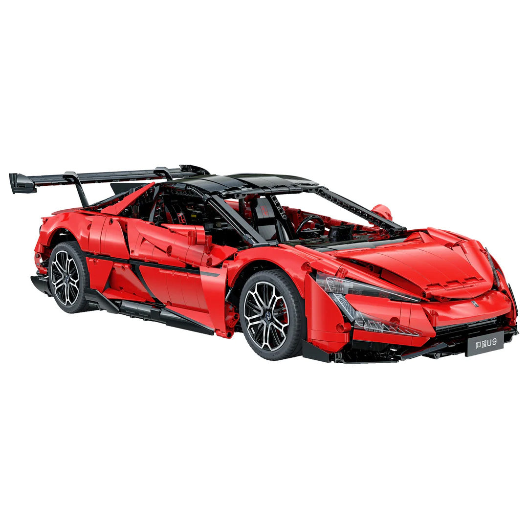 CaDA 1:8 Cars - 1:8 BYD Yangwang U9 Electric Super Coupé - 3671 pcs - C64011W