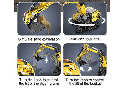 CaDA Farm Series - Excavator - 467 pcs - C65003W