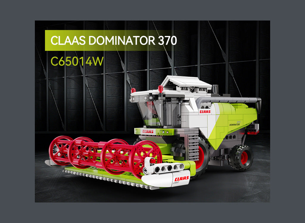 CaDA Farm Series - CLAAS Dominator 370 Combine Harvester - 348 pcs - C65014W