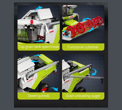 CaDA Farm Series - CLAAS Dominator 370 Combine Harvester - 348 pcs - C65014W