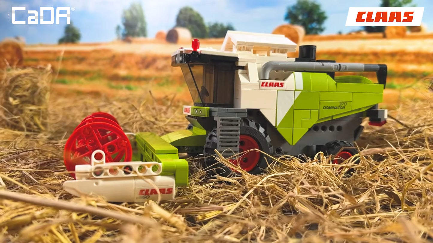 CaDA Farm Series - CLAAS Dominator 370 Combine Harvester - 348 pcs - C65014W