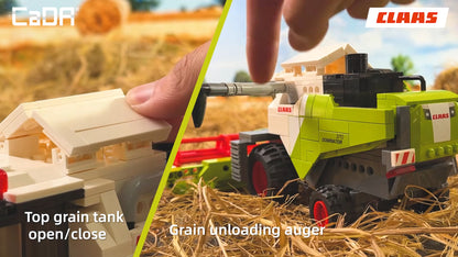CaDA Farm Series - CLAAS Dominator 370 Combine Harvester - 348 pcs - C65014W
