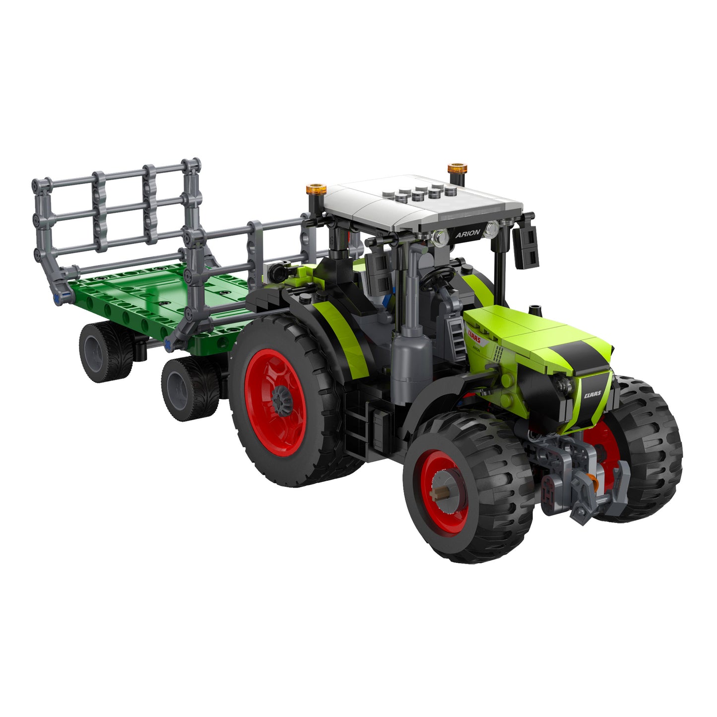 CaDA Farm Series - CLAAS Arion 660 Farm Tractor - 448 pcs - C65015W