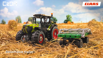 CaDA Farm Series - CLAAS Arion 660 Farm Tractor - 448 pcs - C65015W