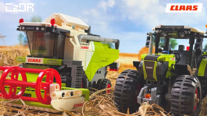 CaDA Farm Series - CLAAS Arion 660 Farm Tractor - 448 pcs - C65015W