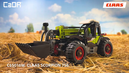 CaDA Farm Series - CLAAS Scorpion 756 Farm Telehandler - 401 pcs - C65016W