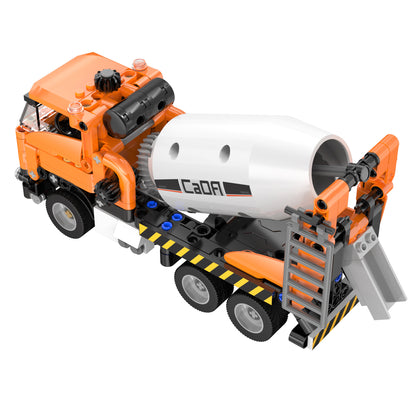 CaDA Farm Series - Cement Mixer Truck - 368 pcs - C65021W
